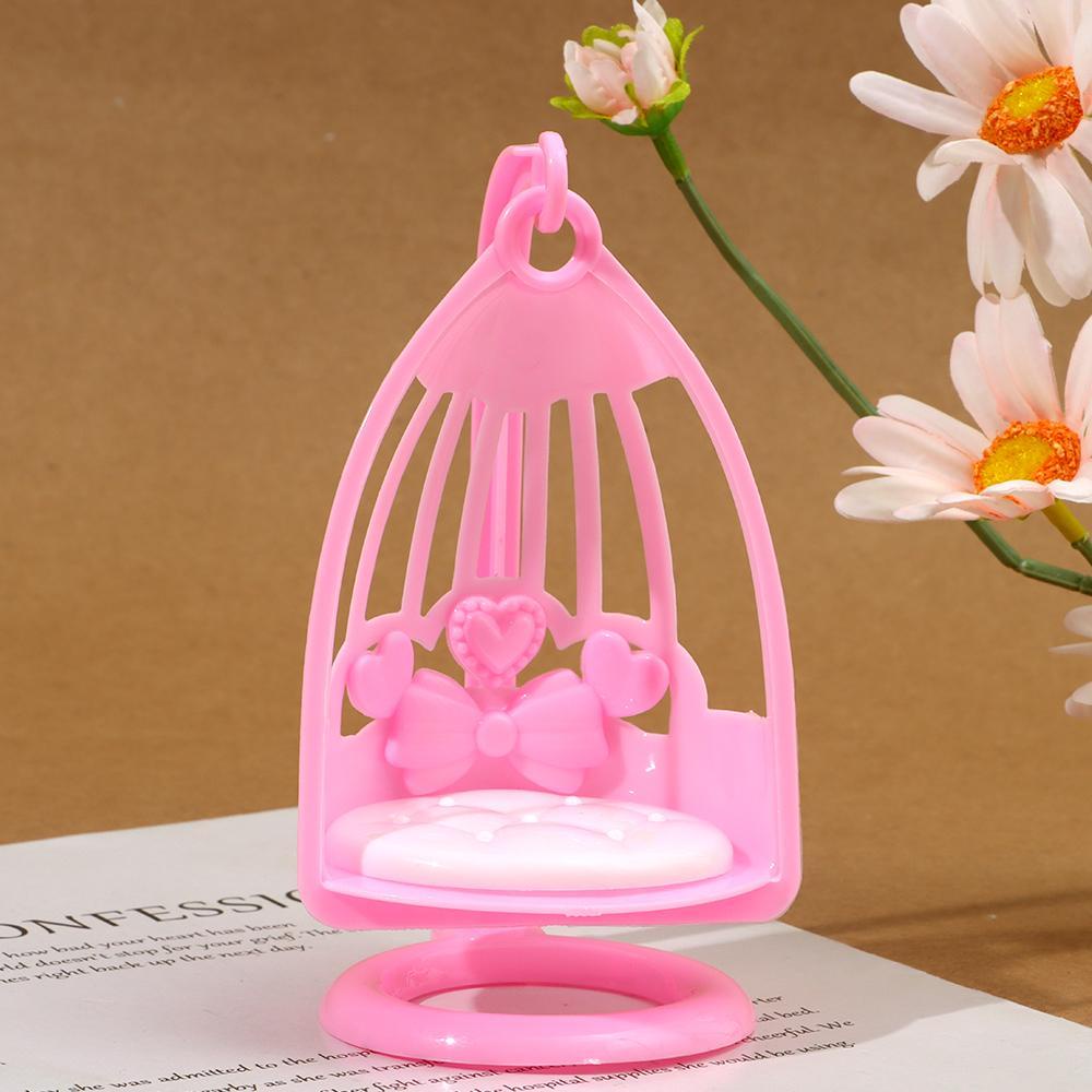 Set 1 / 2 Ghế Xích Đu Mini Trang Trí Nhà Búp Bê