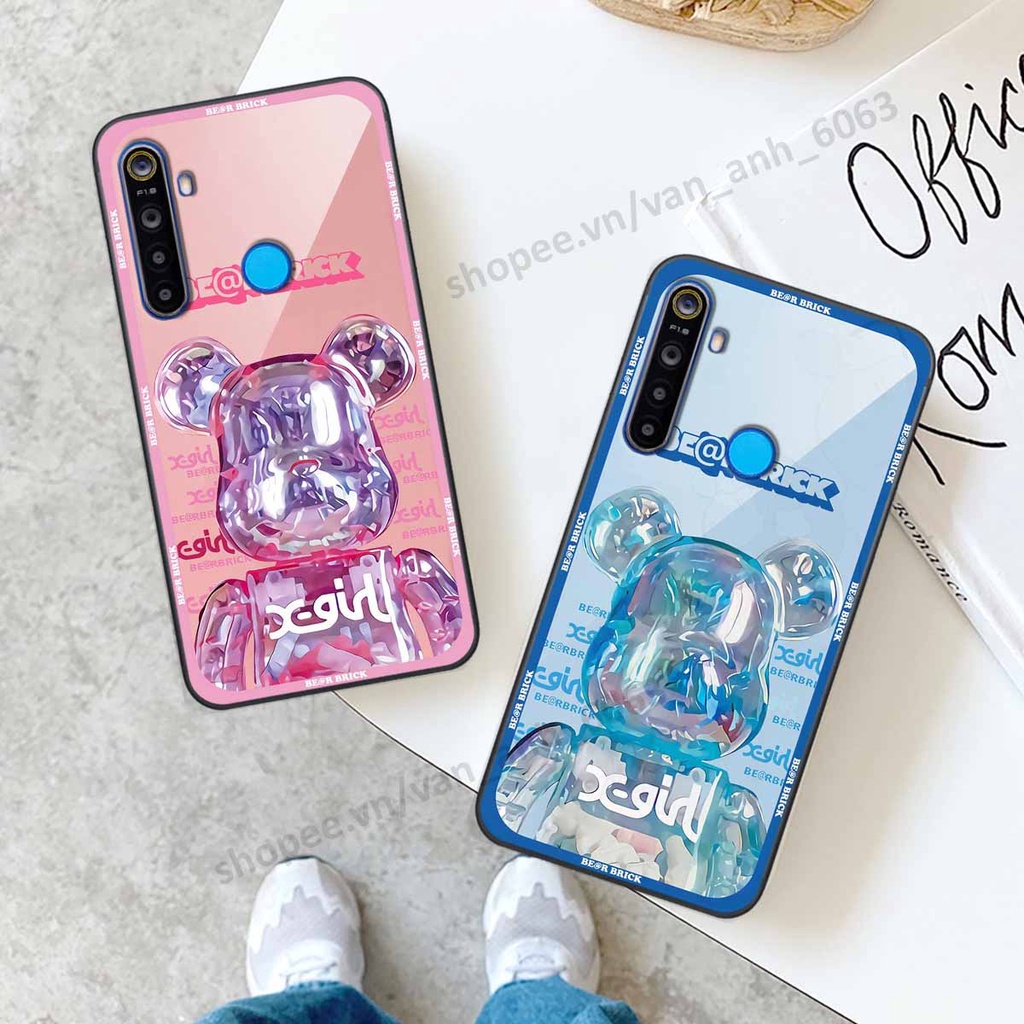 Ốp Realme 5 / 5 Pro / C3 be@r brick mars thời trang, ốp lưng điện thoại viền dẻo siêu chất