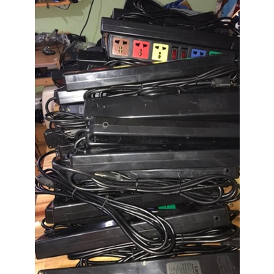 Ổ cắm ups c14 ra lioa 6 lỗ 2 công tắc, đa năng có mass dây dài 1.8m 3x0.75mm, 10A, 250v-300v