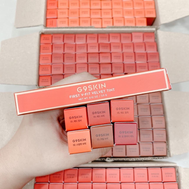 SON KEM LÌ G9SKIN FIRST V-FIT VELVET TINT