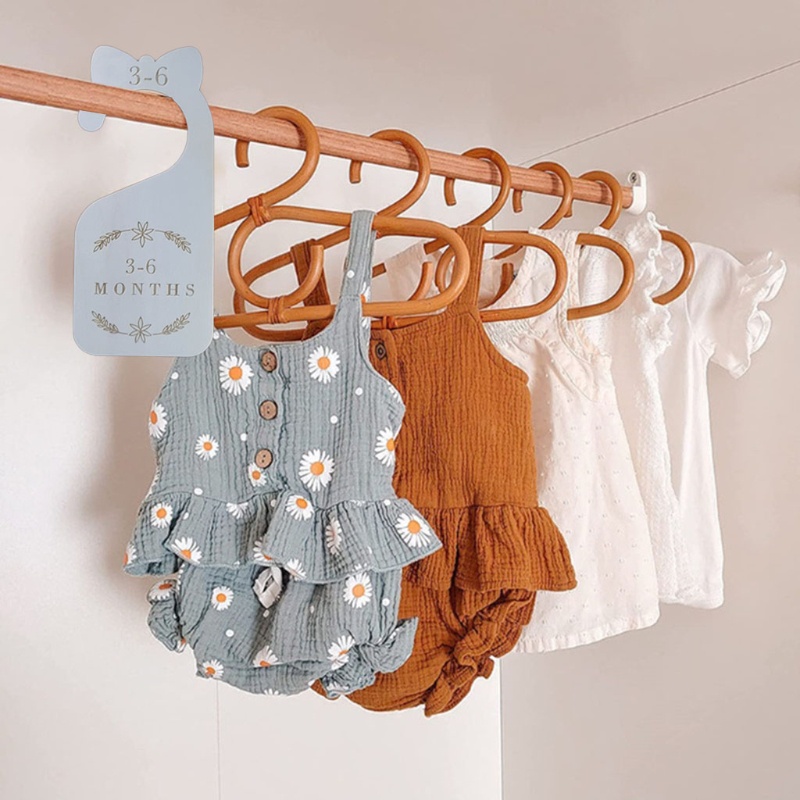 Bộ 7 Tấm Ngăn Đựng Đồ Dùng Em Bé Sơ Sinh 24 Tháng Tuổi Tiện Dụng