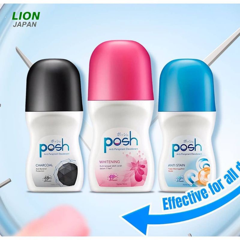 Posh Men Deo Roll Active 50ml