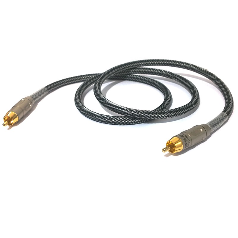 Dây âm thanh số Coaxial/SPDIF 75Ohm/OFC 17AWG DIY SREXACT GT-6/GrypHons bọc nilon ngắn 0.3 mét