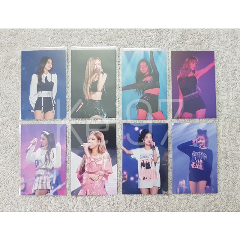 [ OFFICIAL YG - CÓ SẴN] THẺ ẢNH PHOTOCARD BLACKPINK DVD TOUR IN SEOUL 2018