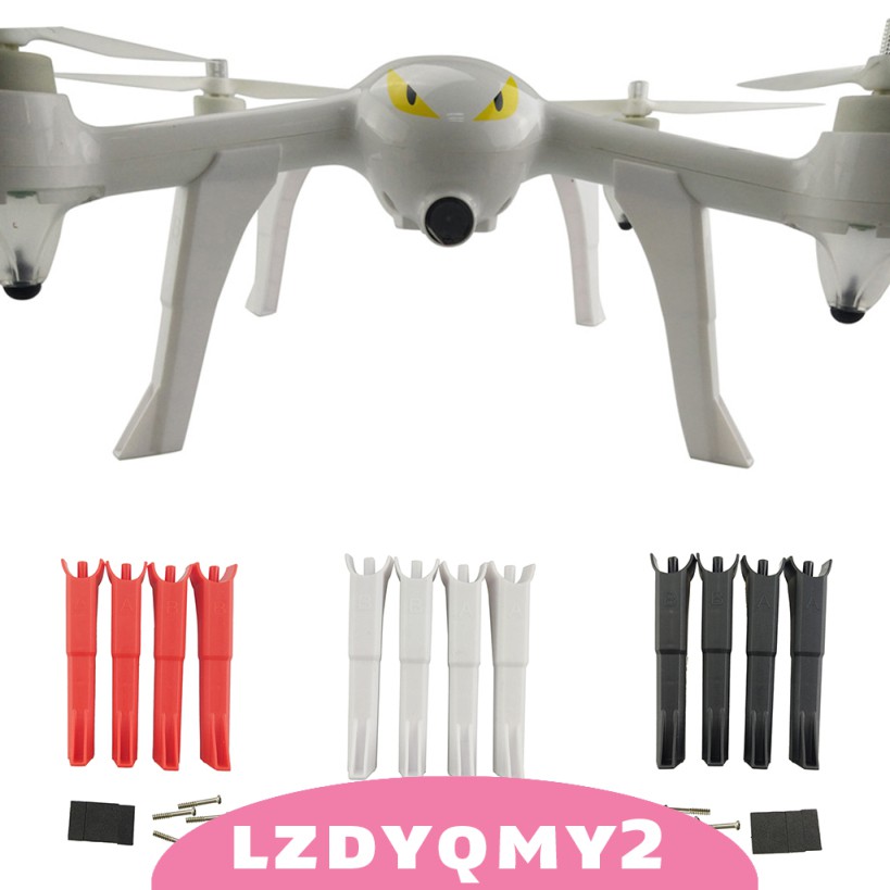 RC Set 4 Chân Đáp Màu Đỏ Cho Drone Mjx B2C B2W Bugs 2