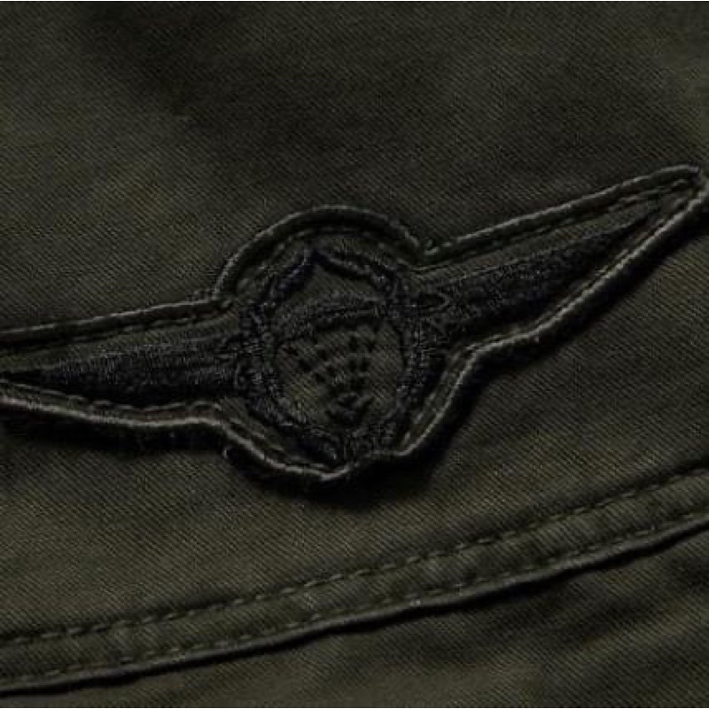 Áo khoác kaki phi công_dã ngoại