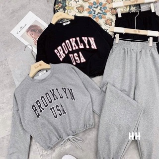 SET NỈ CROPTOP BROOKLYN
