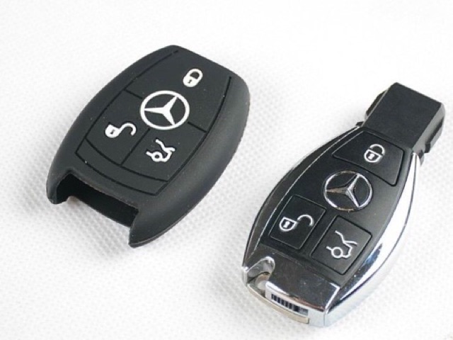 Bao silicone  bảo vệ khoá TM  smart key Mercedes 3nút