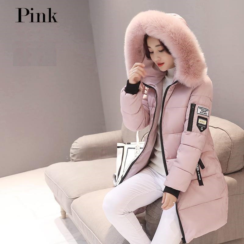 ÁO KHOÁC PHAO NỮ DÁNG DÀI, CỔ LÔNG CAO CẤP (hàng sẵn có)