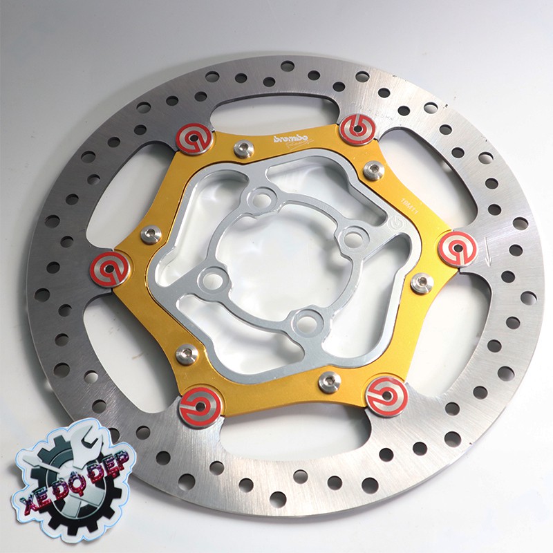 Đĩa Brembo oversize 267mm kèm lòng nhôm