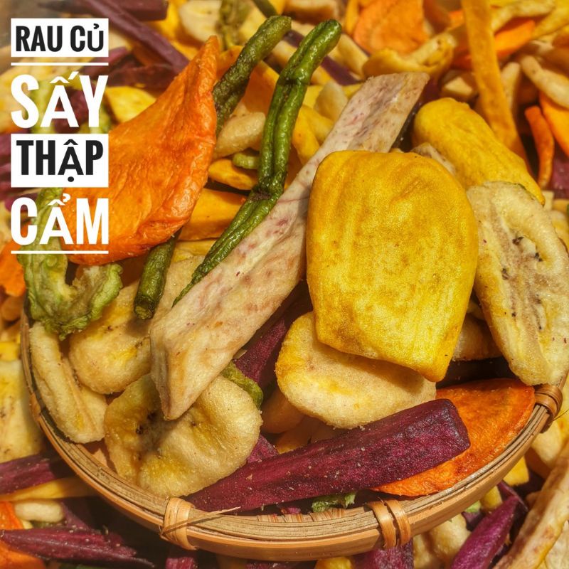 250gr trái cây sấy thập cẩm