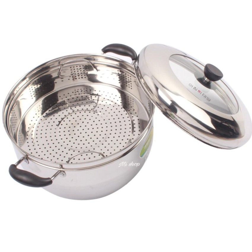 Nồi hấp inox Steam Cooker 28cm