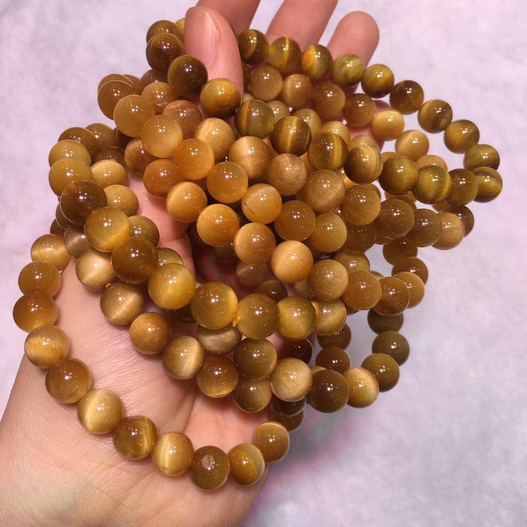 [Mã FAMAYFA giảm 10K đơn 50K] [Giá Xưởng Loại VIP] Chuỗi Vòng Mắt Hổ Vàng Lu Thống - Phong Thủy Thành Đô | BigBuy360 - bigbuy360.vn