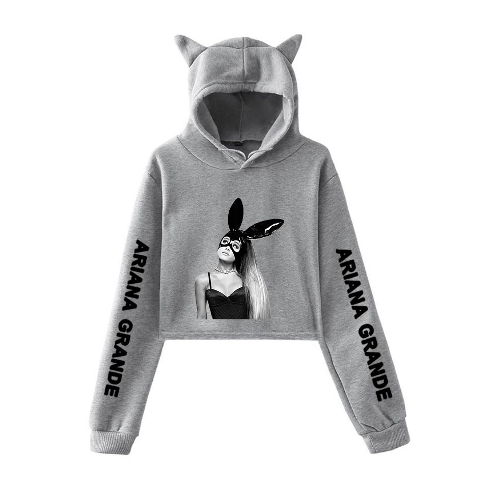 Áo Hoodie Tai Mèo Thiết Kế Đơn Giản Dễ Thương