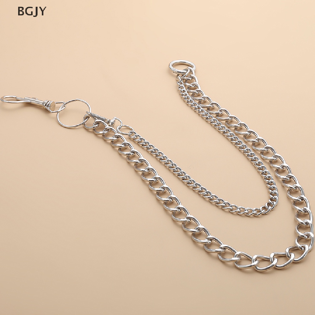 Dây Xích Hai Lớp Đeo Thắt Lưng Quần Jean Phong Cách Punk Hip Hop Mới