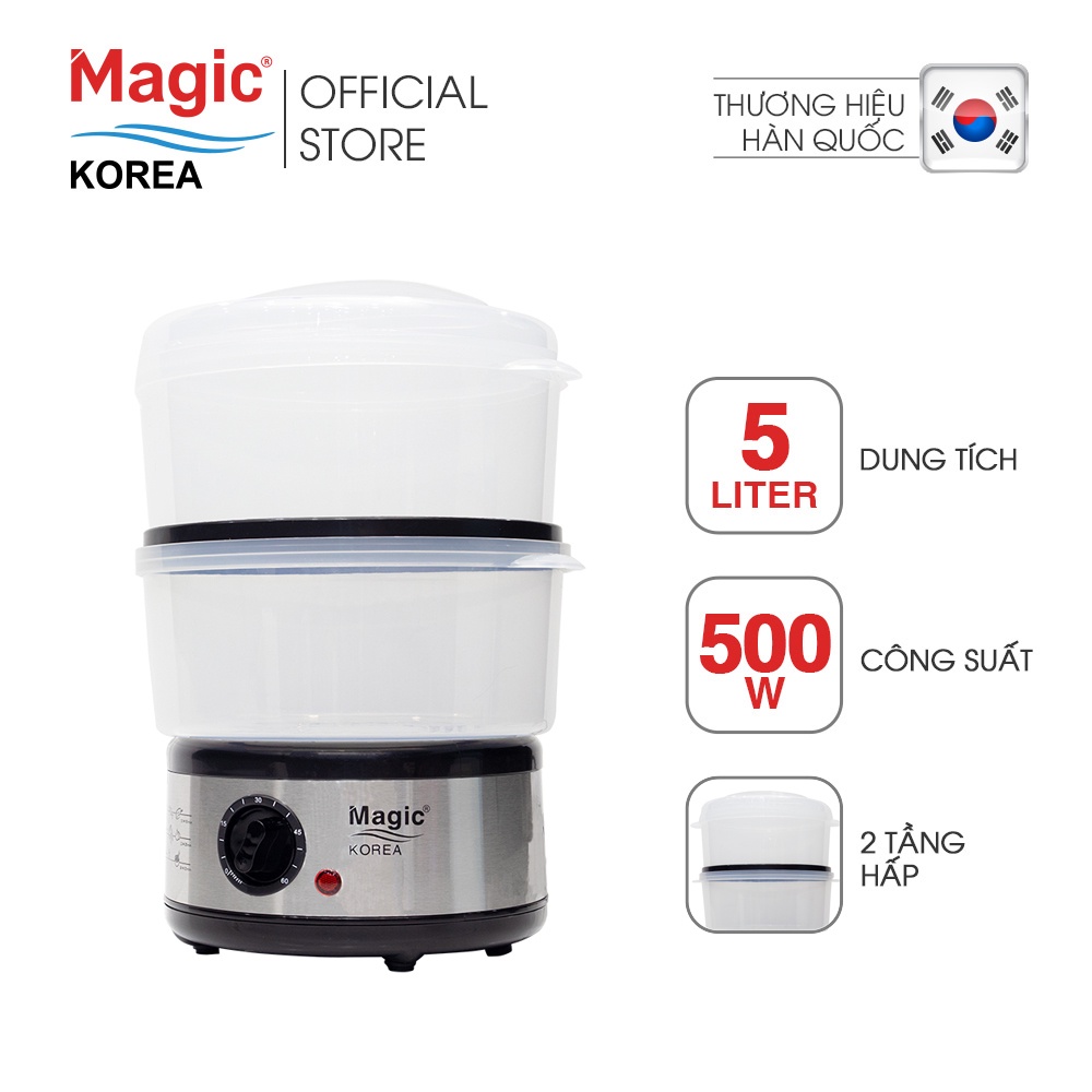 Nồi hấp thực phẩm 2 tầng Magic A64 5L