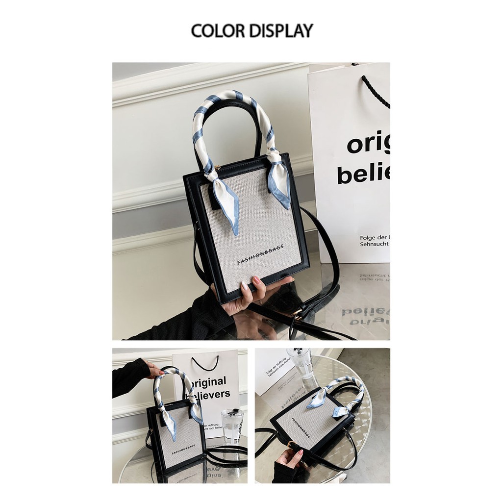 Túi xách nữ 🌸 𝑭𝑹𝑬𝑬𝑺𝑯𝑰𝑷 🌸Túi vuông nữ thiết kế Hàn Quốc hot trend 2021 - BAG023