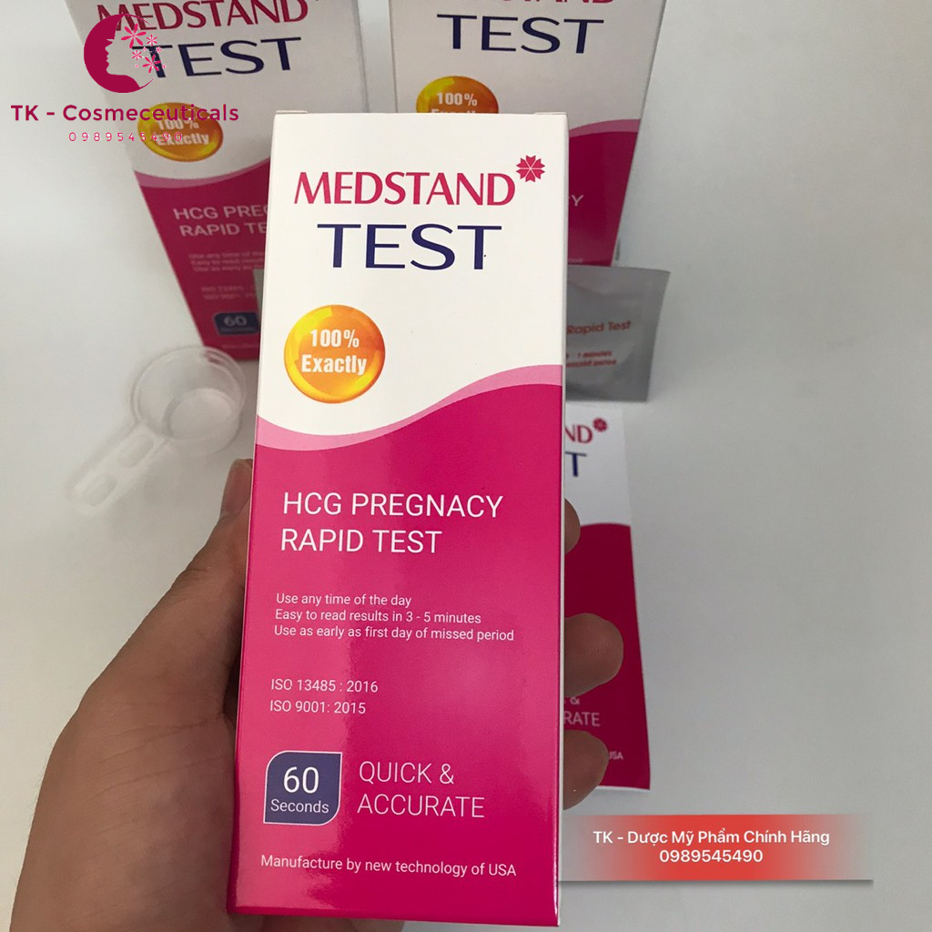 Que Thử Thai Medstand Test - Chính Xác Tuyệt Đối