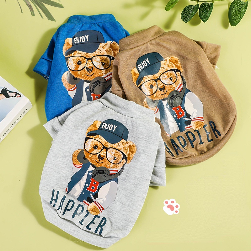 Áo sweater HIPIDOG mỏng chống rụng lông thời trang mùa hè đáng yêu dành cho thú cưng