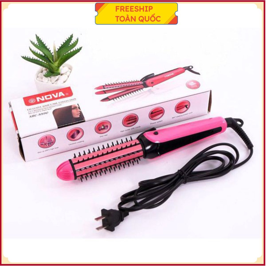 Sẵn hàng Máy làm tóc 3 in 1 nova .
