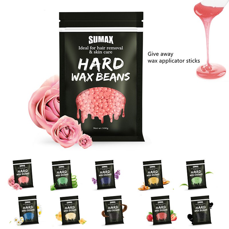 SUMAX 100g wax lông nóng Sáp Wax Lông Nóng Dạng Hạt Đậu Wax Bean