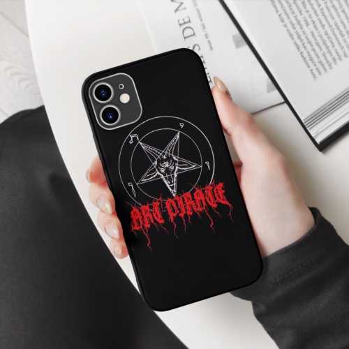 Ốp lưng iphone SAMSUNG hình satan collage art minimalism chống sốc cứng  cho các dòng iPhone PAP20210758