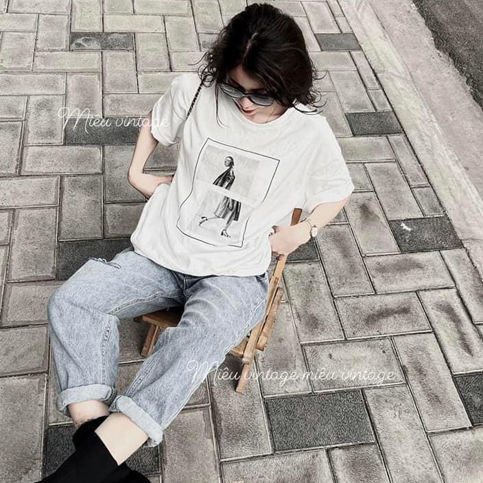 Áo thun tay lỡ Unisex , áo thun nam nữ Bingshop form rộng túi zip vải đẹp