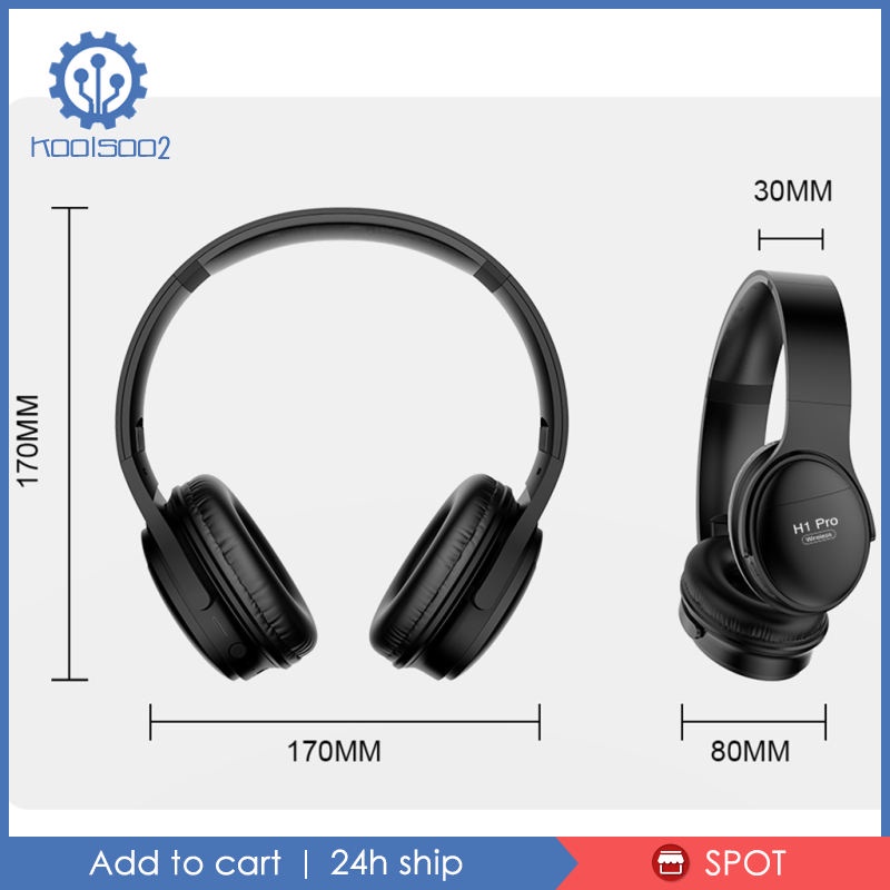 ✨Hàng sẵn sàng✨PTM H1 Pro Bluetooth Wireless Headphone Noise Canceling Gaming Headset