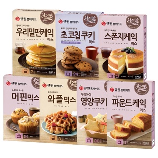 Bột làm bánh pha sẵn - pancake hoddeok gạo đen bánh quy chocochip waffle