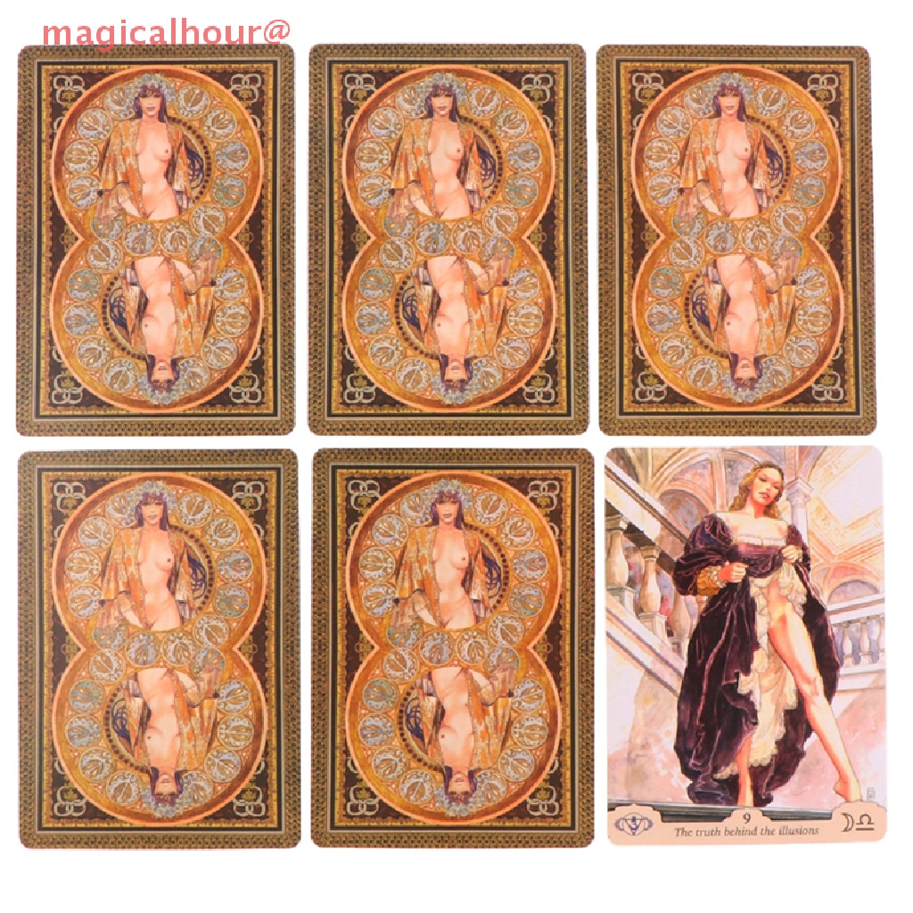 Bộ Bài Tarot magicalhour Manara Erotic Oracle Mới
