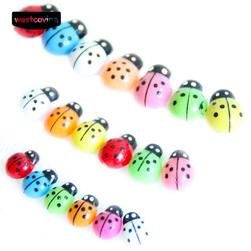 Bộ 100 Bọ Cánh Cứng 3d Trang Trí Sinh Động