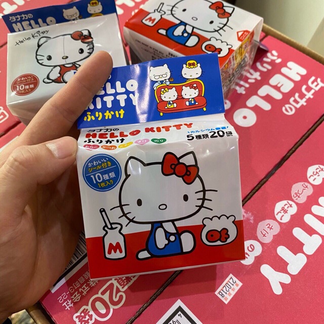 Gia vị rắc cơm Hello Kitty date 2/2021