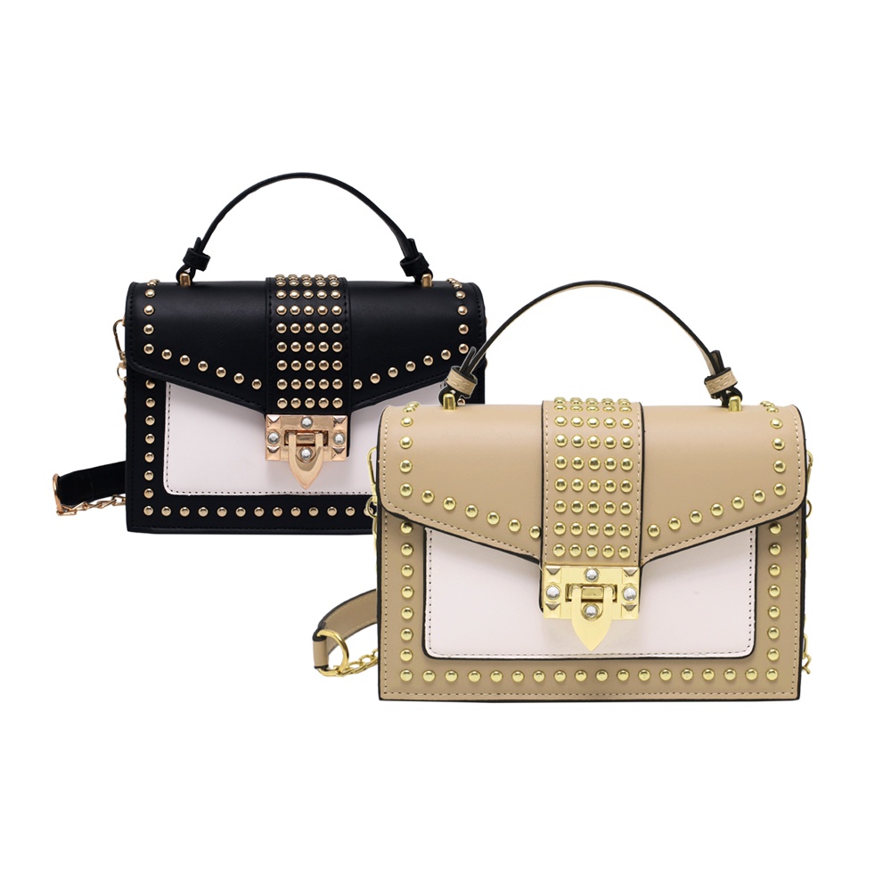 Túi xách nữ đẹp đeo chéo độc đáo phong hàn quốc cao cấp sang trọng dáng vuông thời trang hai ngăn đi tiệc