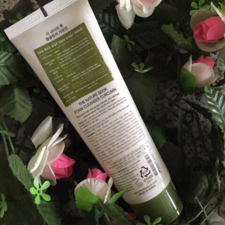 Sữa Rửa Mặt Edally EX Tinh chất Nghệ vàng chống lão hóa da - The Nature Book 120g | BigBuy360 - bigbuy360.vn