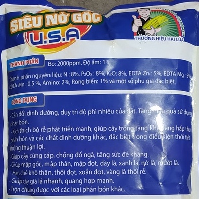 Siêu Nở Gốc (1kg), Phân Bón Chuyên Hoa Kiểng, Cây Giống