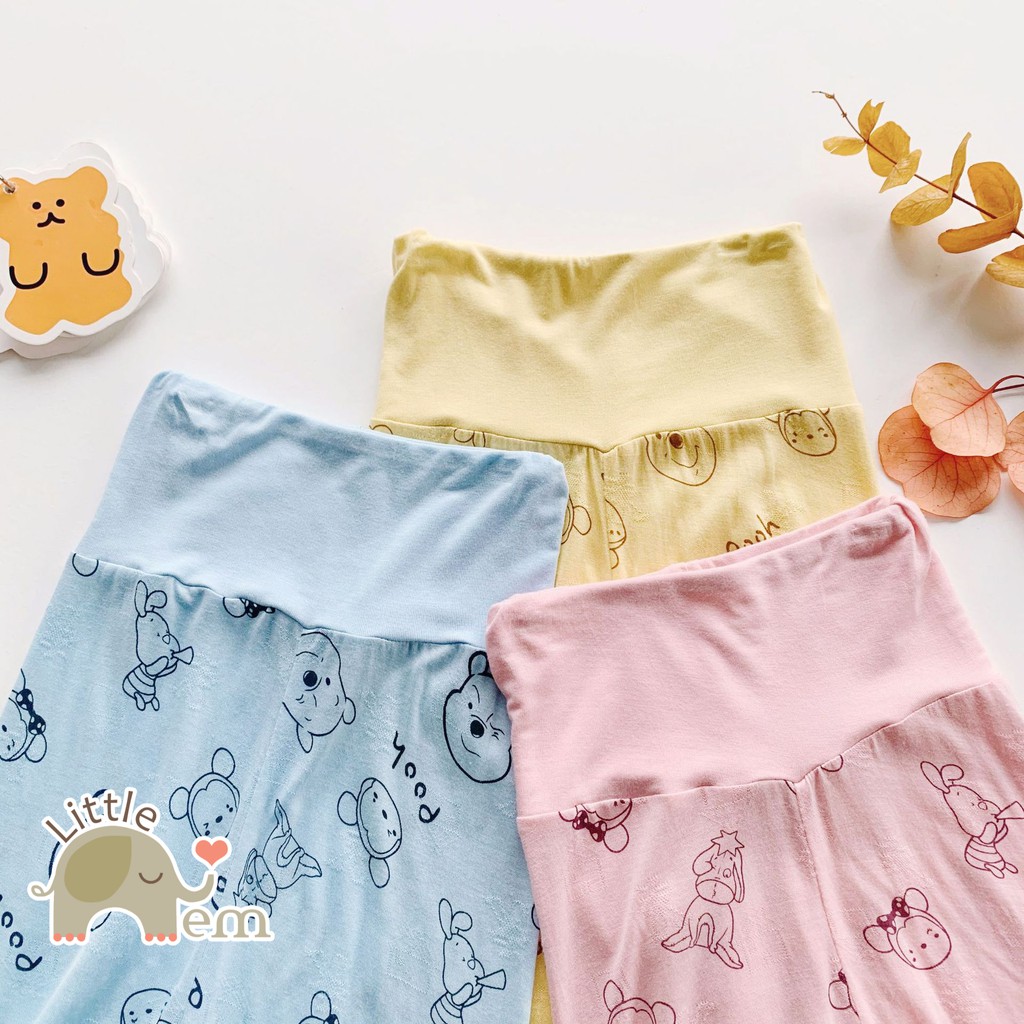 Bộ đồ bé trai/ bé gái Cotton xuất Nhật lửng _ Color