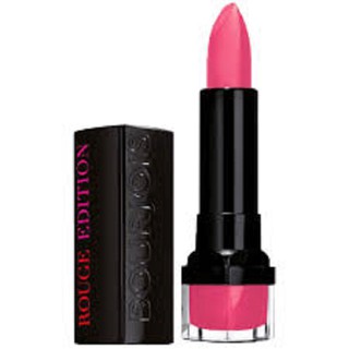 Son BOURJOIS ROUGE EDITION Màu 12 ROSE NEON lớp son mỏng, trong, sáng đẹp, mà vẫn bền màu