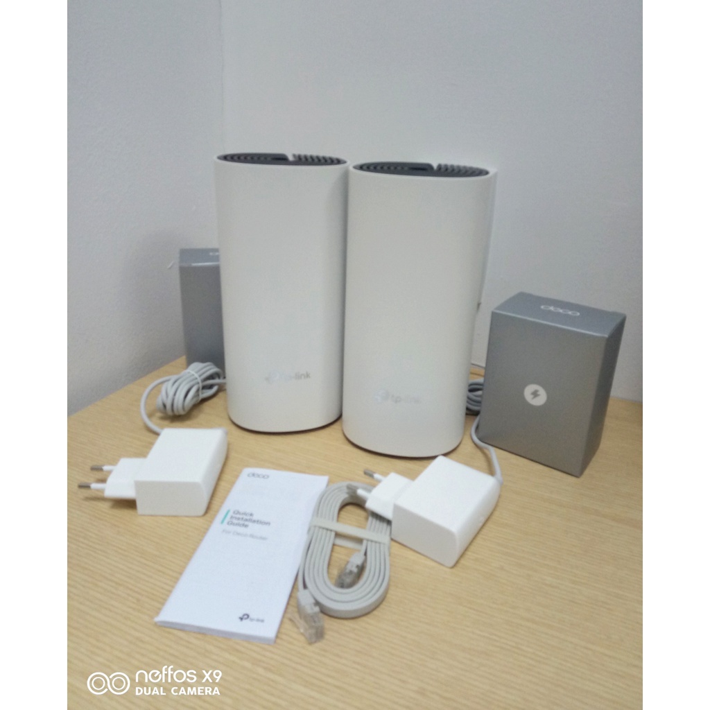 Hệ Thống Wifi Mesh TP-Link Deco M4 Chuẩn AC 1200Mbps kết nối gần 100 thiết bị, cổng Gigabit