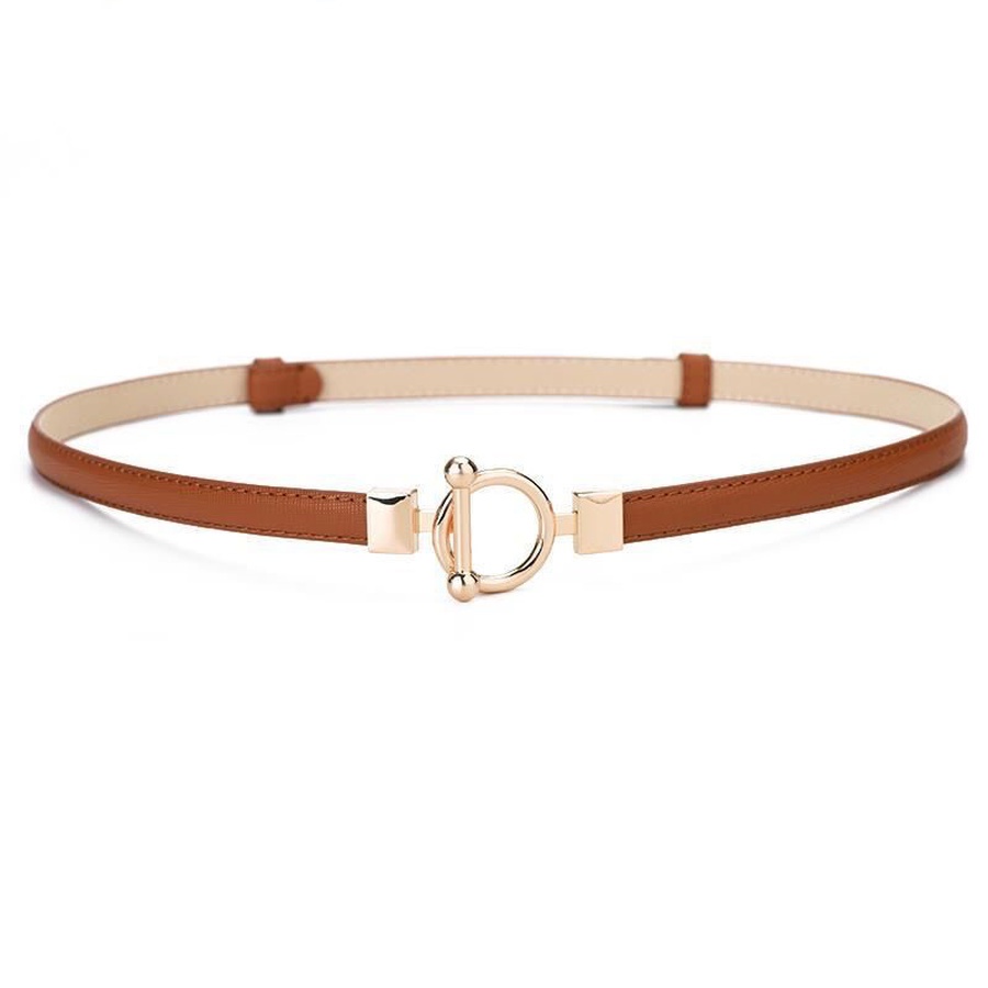 Thắt Lưng Da Bản Nhỏ Phong Cách Hàn Quốc Hợp Thời Trang Cho Nữ