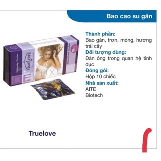 BAO CAO SU TrueLove ( 10 cái) (sp.Đóng hộp kín đáo - che tên)