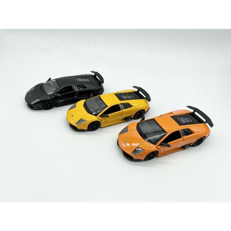 Mô hình xe ô tô sắt  Lamborghini Murcielago LP 670-4 tỷ lệ 1:36, mô hình tĩnh xe bằng sắt chạy cót