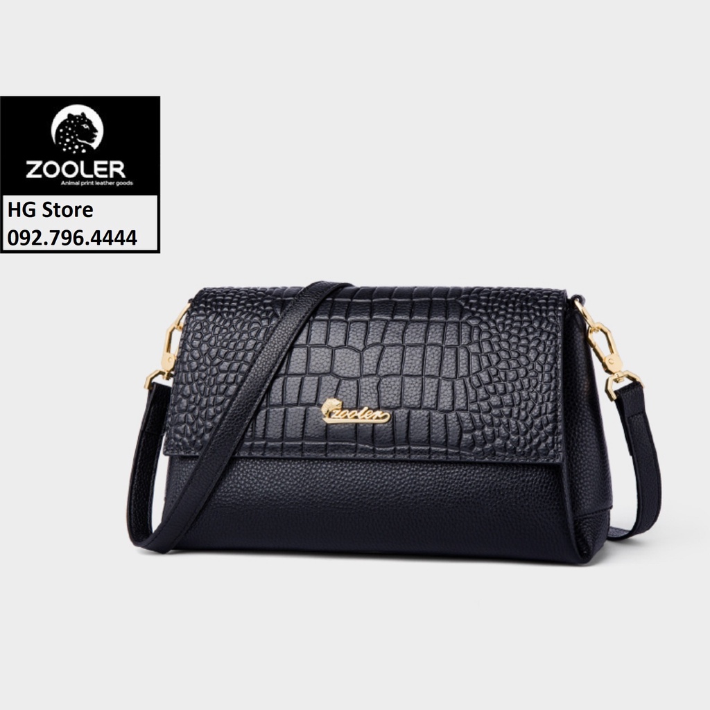 Túi Xách Nữ Hàn Quốc Da Bò Italy(Da Thật  100%) Cao Cấp Zooler FullBox ZL015 Size 26.5cm Làm Quà Tặng, Sinh Nhật