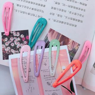 kẸP TÓC GIỌT NƯỚC NHIỀU MÀU
