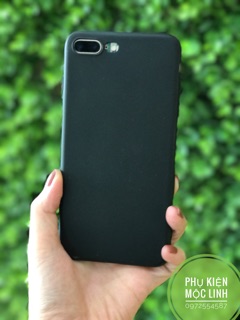 ỐP 6plus IP 7plus 8 8plus SILICON MỀM ĐEN