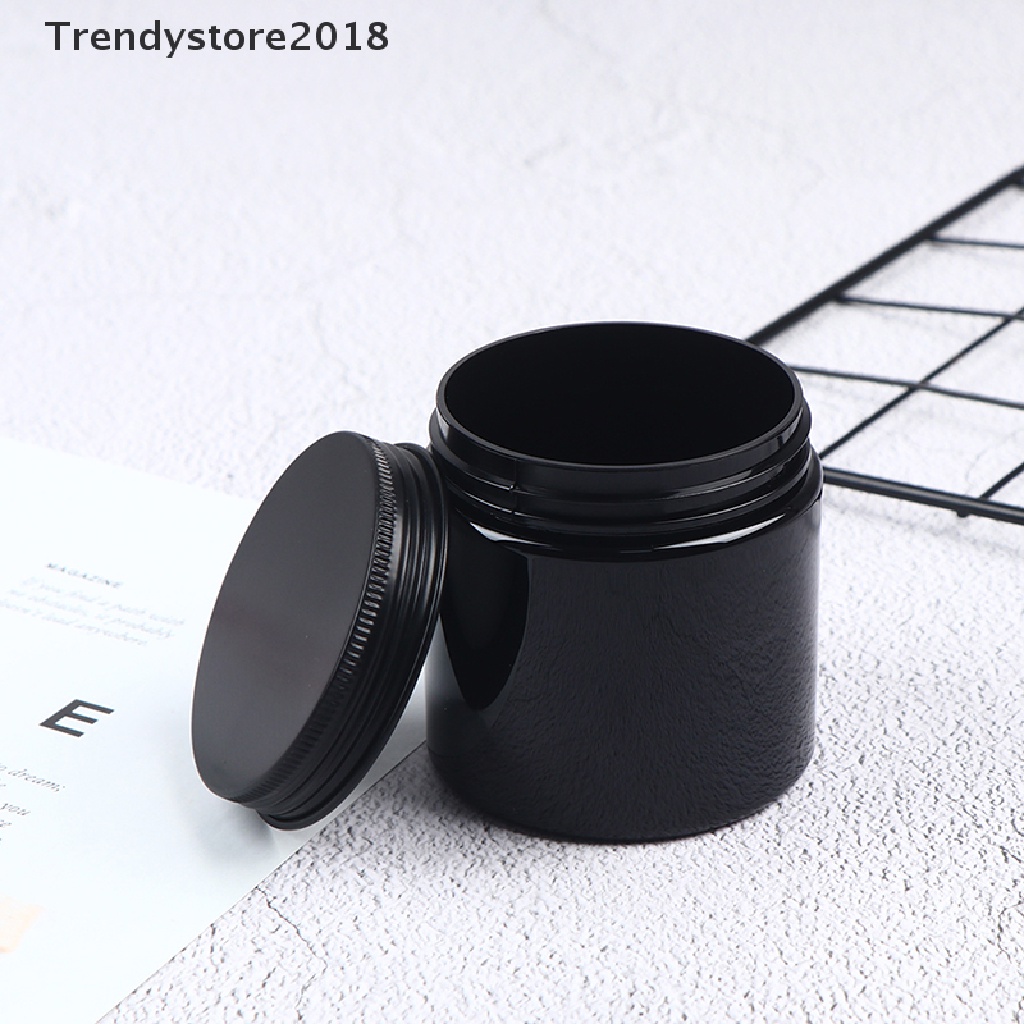 Hũ Nhựa Đựng Kem / Mỹ Phẩm Có Nắp Bằng Nhôm 2018 200ml