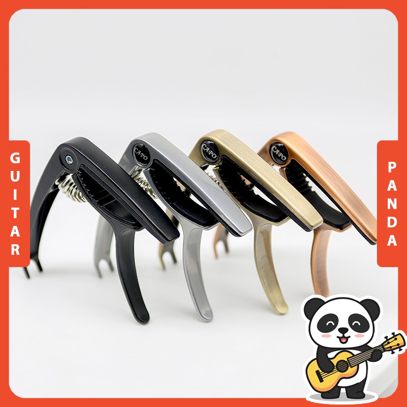 [Mã 151LSSALE giảm 10k đơn 50k] Capo Guitar Đồng Nguyên Khối Cao Cấp Siêu Bền Guitar Panda