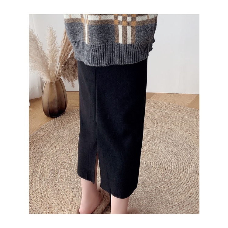 Chân Váy Bầu Len Xinh CVB70