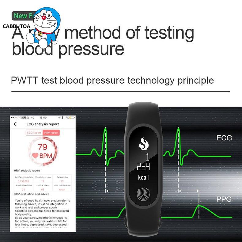 Vòng Đeo Tay Thông Minh M2 Plus Theo Dõi Sức Khỏe Kèm Phụ Kiện