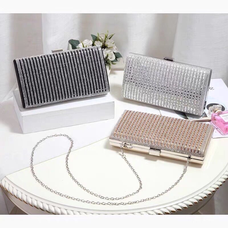 Bóp Đầm Đeo Vai Kết Hạt Thủ Công Hàng Cao Cấp Có Quai{ Nhận giao hoả tốc trong ngày khu vực tphcm}