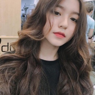 Thuốc nhuộm tóc nâu lạnh kèm trợ nhuộm và bao tay